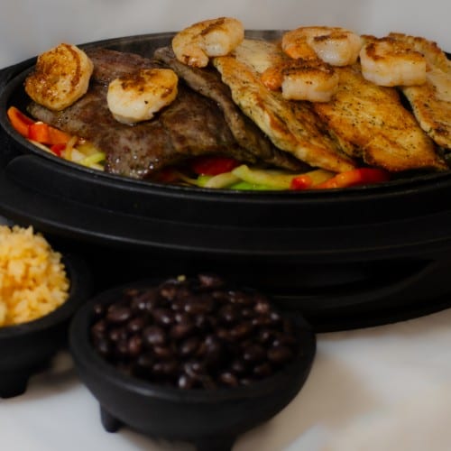 Sizzling Fajitas.