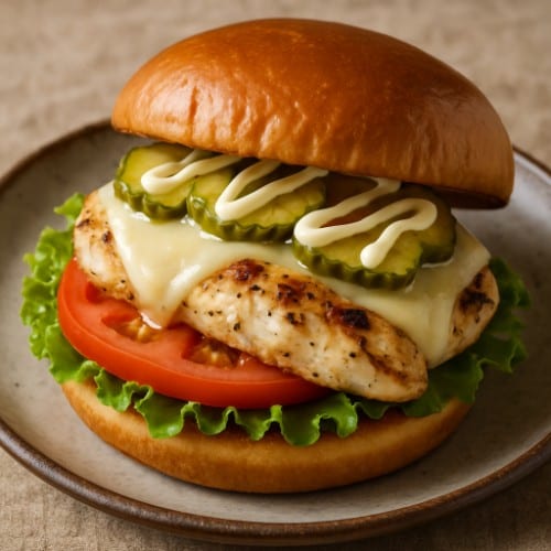 Grilled Chicken Sandwich.