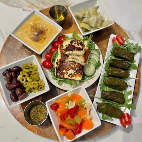 Mezze Platter.