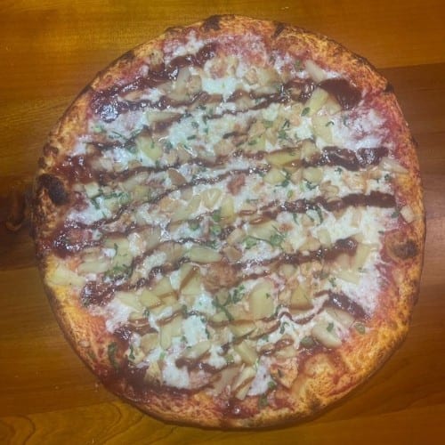 Hula Hula BBQ Chicken Pizza.