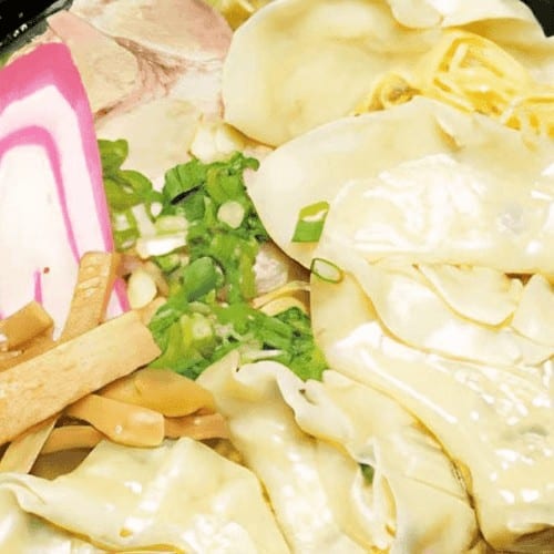 Gyoza Udon.