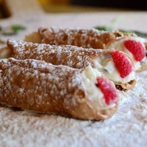 Sicilian Cannoli.