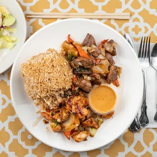 Chicken and Filet Mignon Hibachi