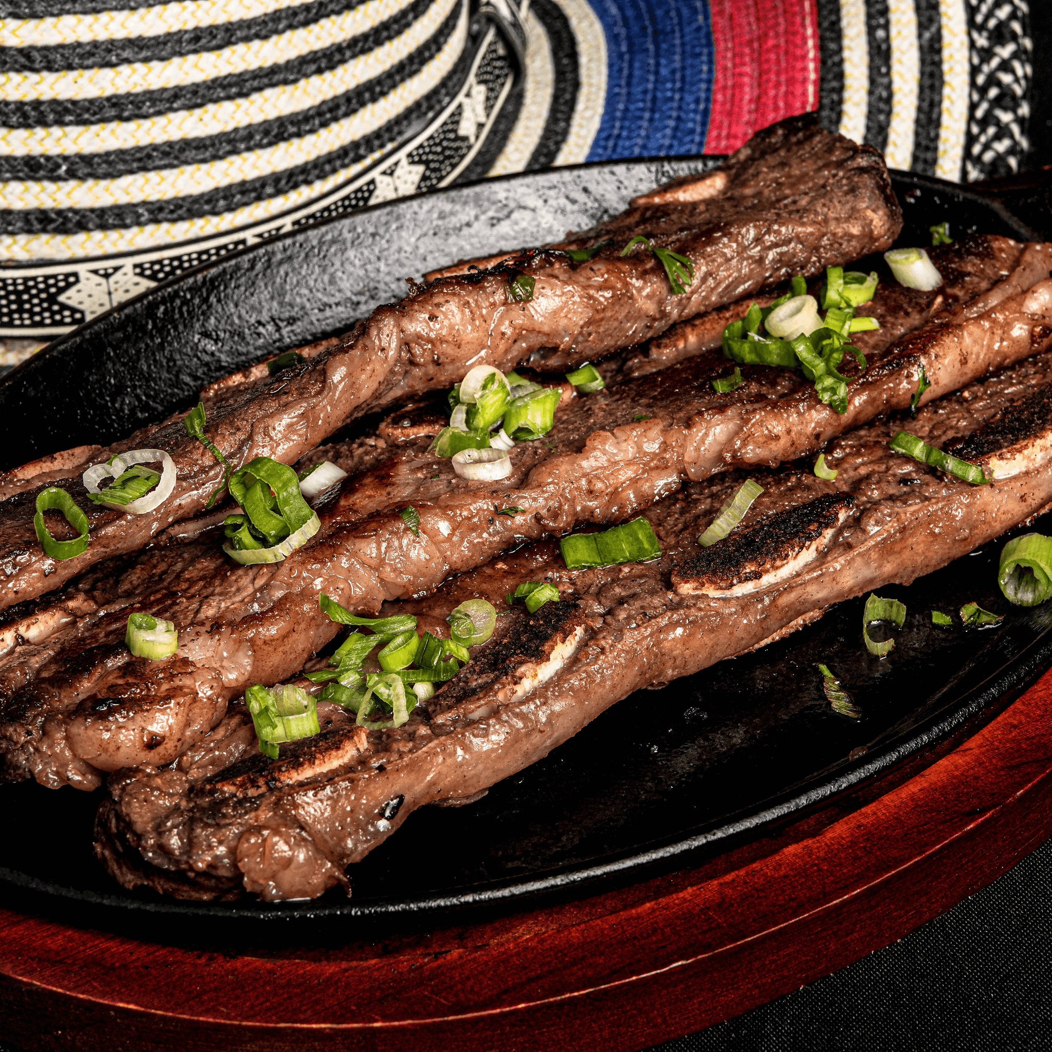 Costilla de Res Asada.