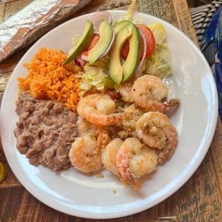 Camarones Al Mojo De Ajo