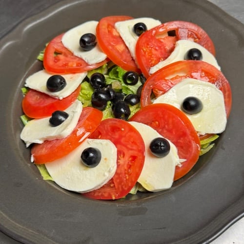 E House Caprese Salad.