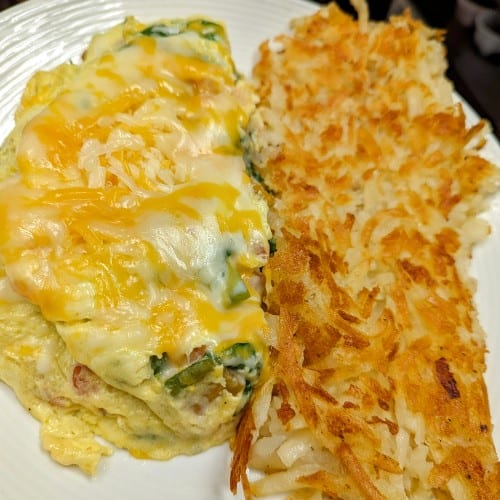 Veggie Omelette.