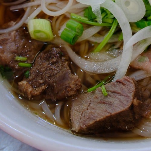 Slow Cooked Brisket Pho.