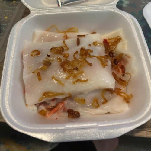 Vietnamese Rice Pancake.