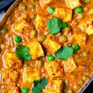 PANEER & MATAR MASALA