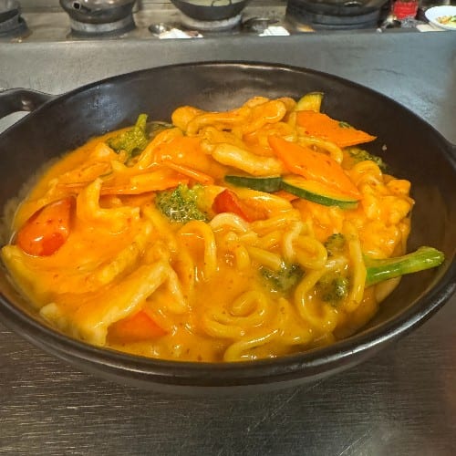 Red Curry Noodle Bowl.
