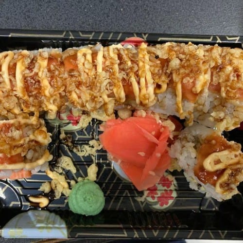 Crunchy Dragon Roll.