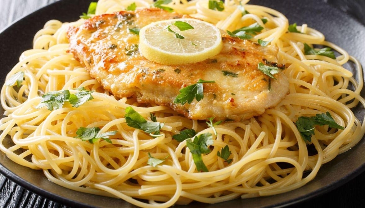 Chicken Scampi.