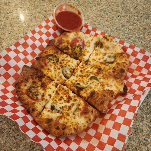 Pepperoni Jalapeño Cheese Sticks.