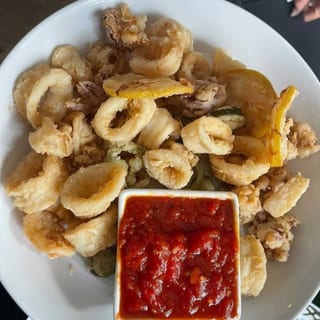 Fried Calamari Arrabiata