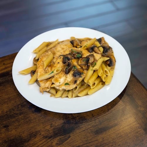 Chicken Marsala.