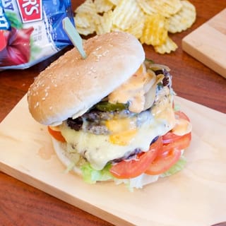 Jake's Monster Cheese Burger