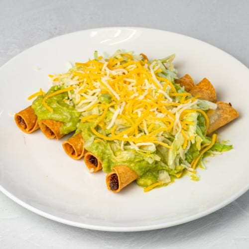 Five Rolled Tacos (Special #1 ).