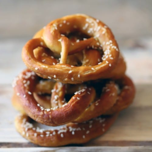 Crabby Pretzel Sticks.