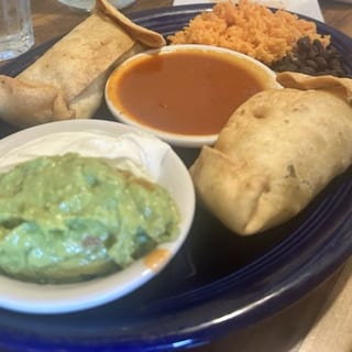 Shredded Beef Chimichanga