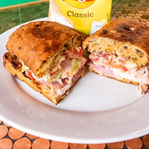 Large Club Focaccia.