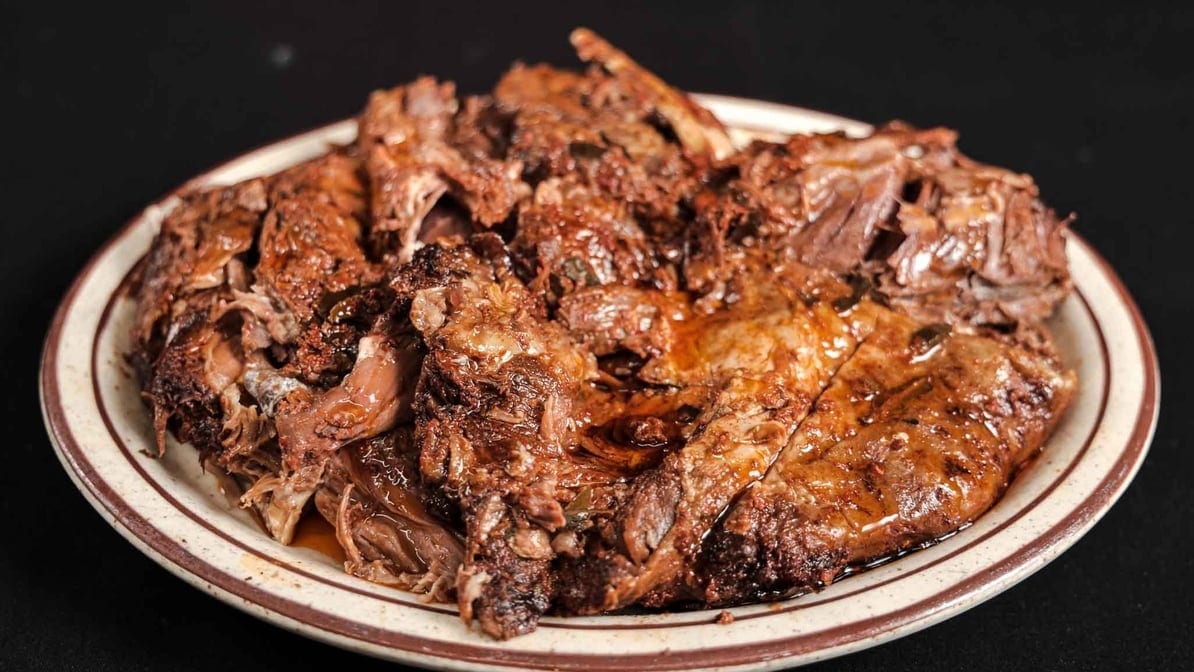 Barbacoa De Borrego / Lamb Barbacoa.