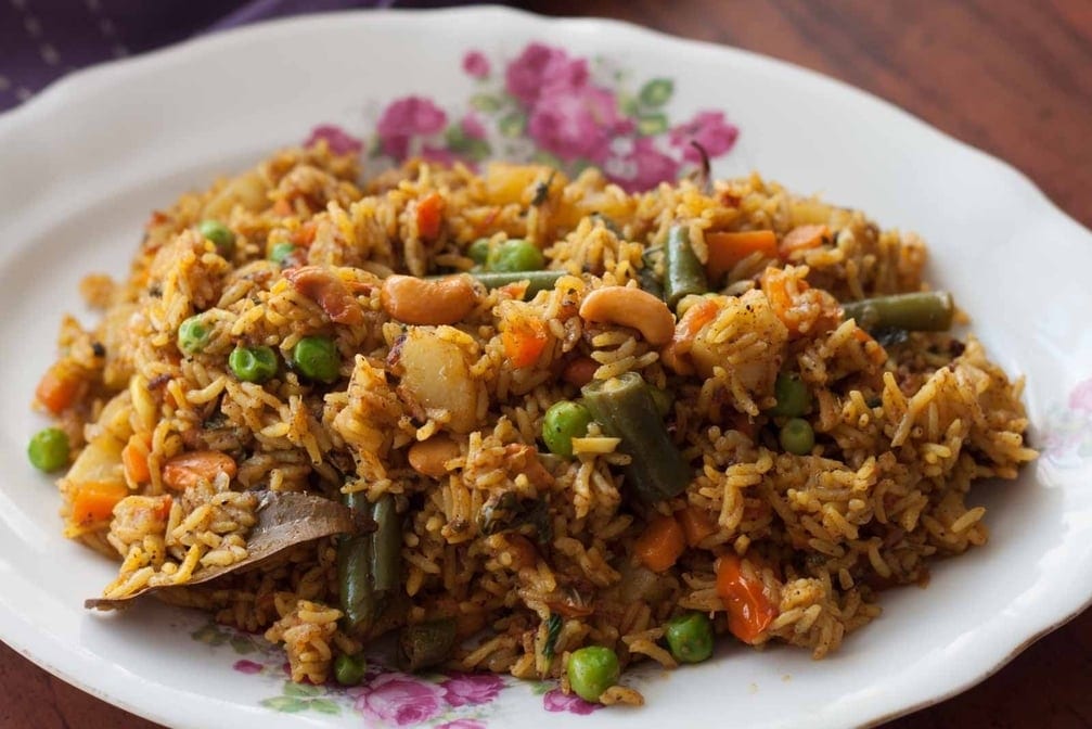 Vegetable Biriyani.