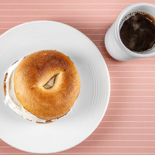  Bagel & Cream Cheese.