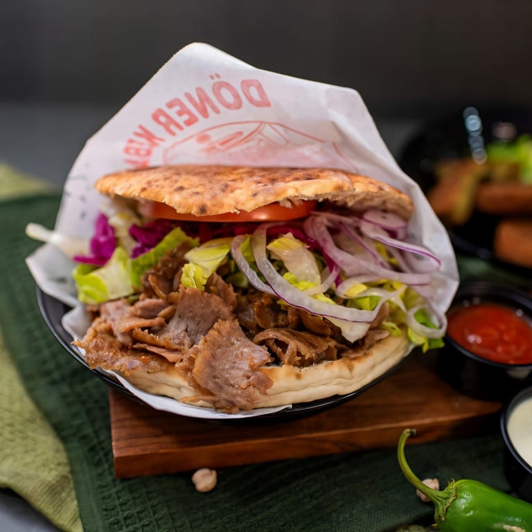 Our Signature Turkish-German Doner Kebabs