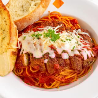 Chicken parmigiana pasta