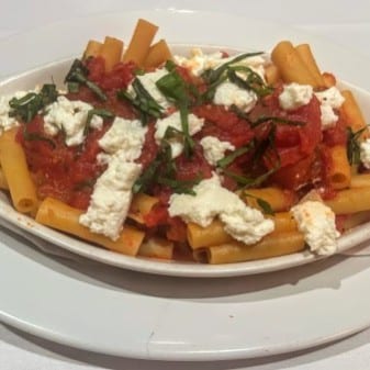 Baked Ziti Pomodoro.