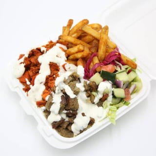 Mix Combo Over Rice Platter