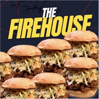 FIRE HOUSE CHICKEN BOX-  12 Sandwich's