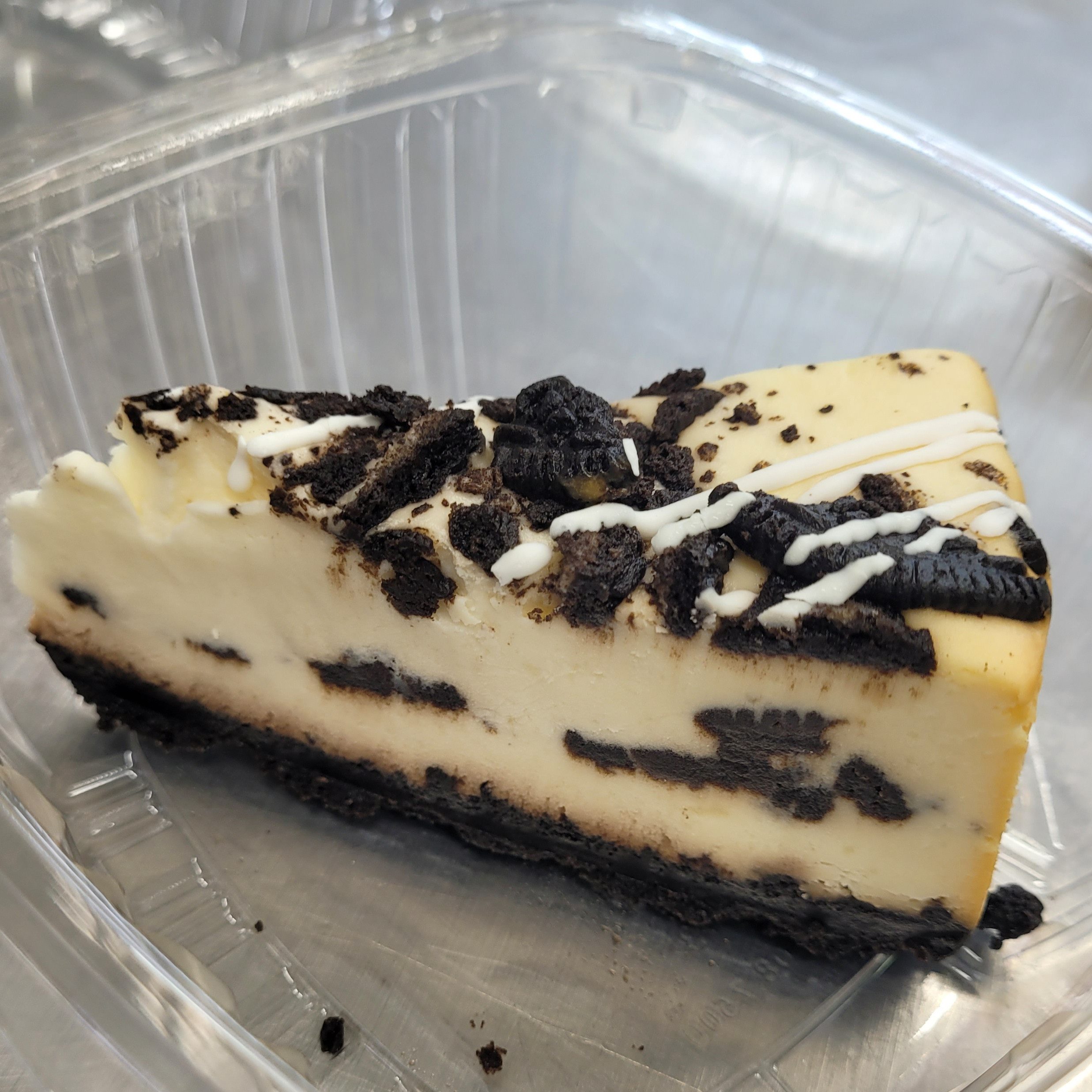 Cookies and Cream Cheesecake.