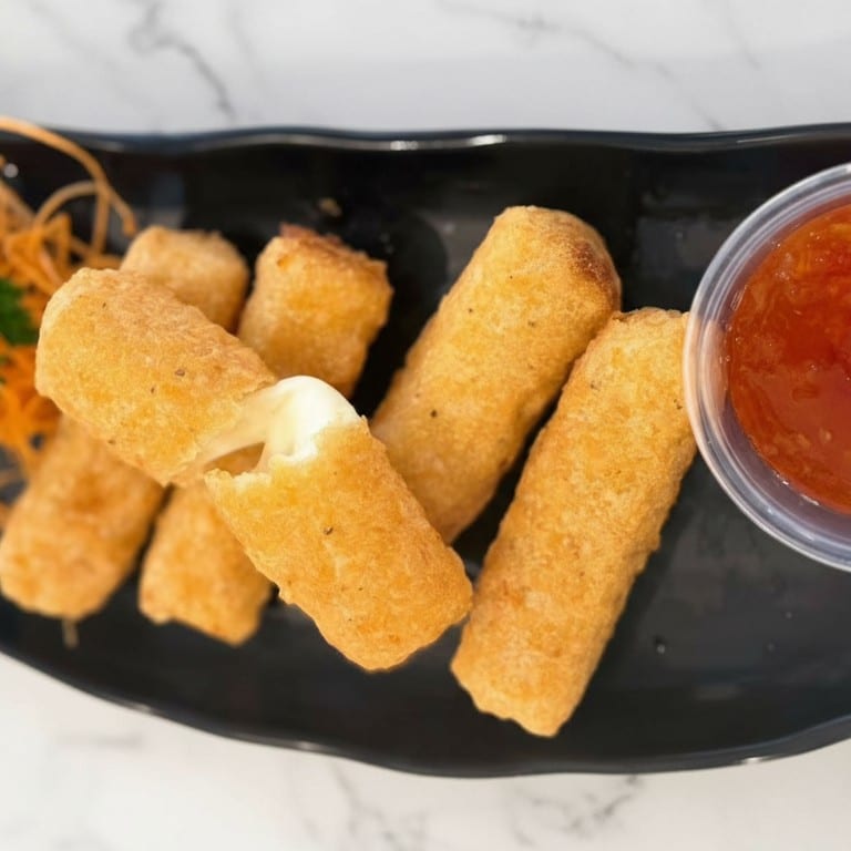 Fried Cheese Sticks.