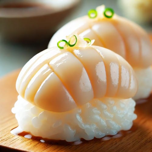 Hokkaido Scallop Nigiri.