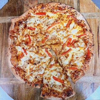 Korean Chicken Pizza