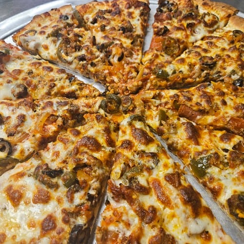 Sicilian Hot & Spicy Pizza (Giant).