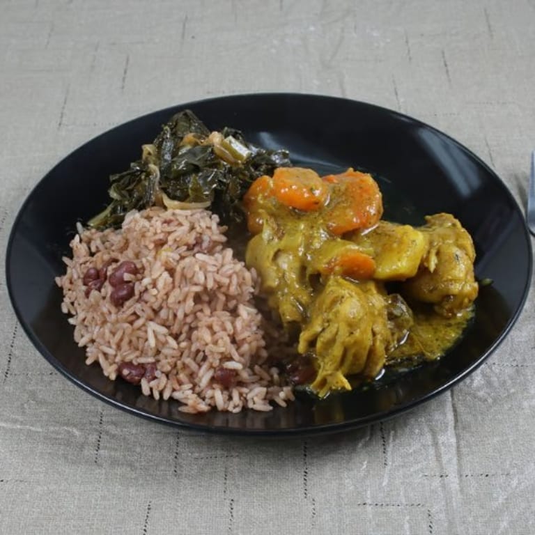 Lunch at Our Jamaican Restaurant