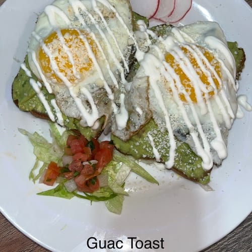 Guacamole Toast.