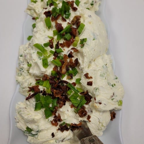 Bacon scallion cream cheese 1/4 lb.