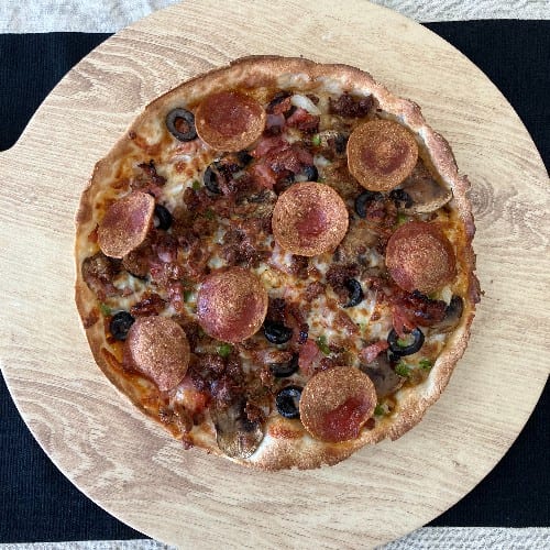 Ultimate Meat Pizza.