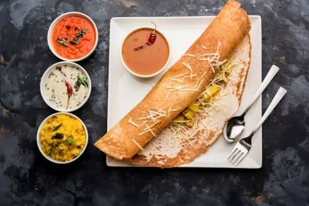Cheese Dosa.