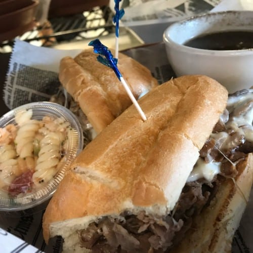 French Dip Hoagie.