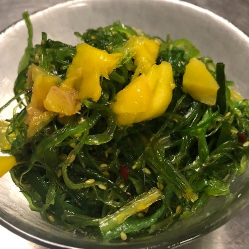 Wakame & Mango Salad.