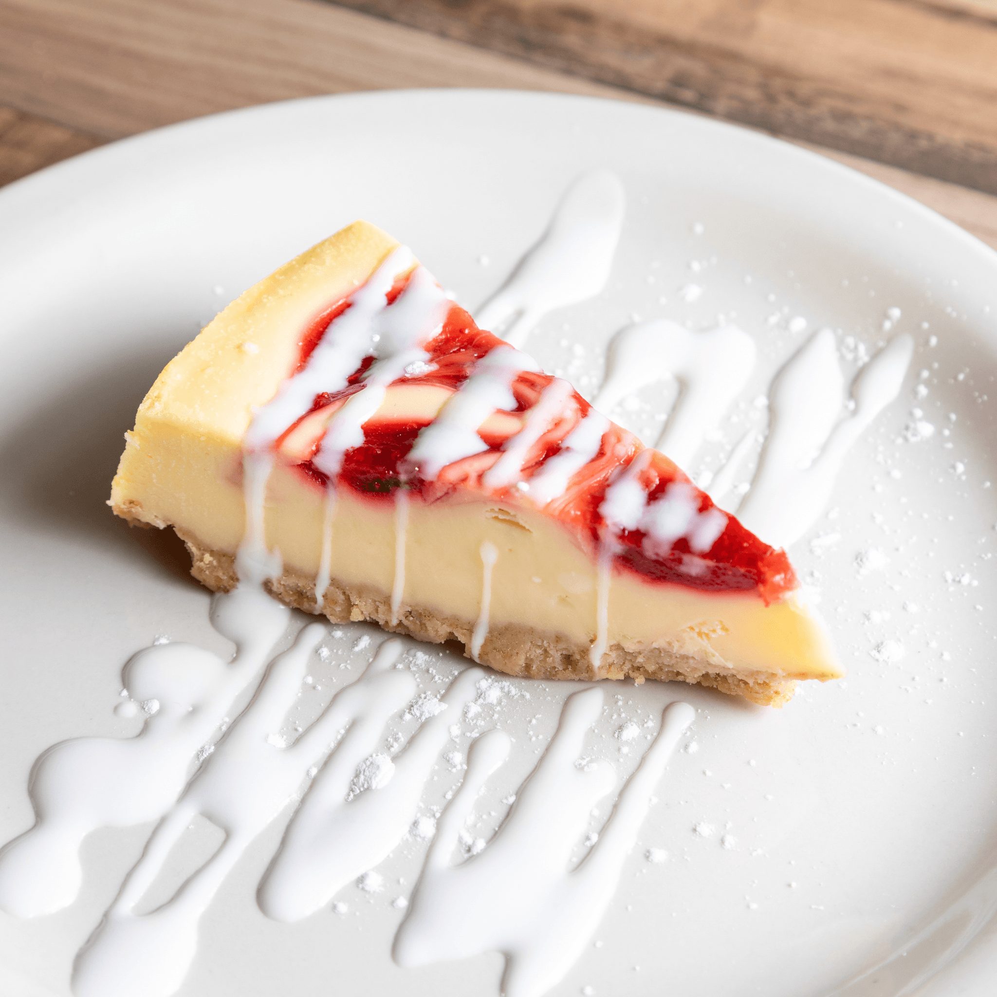 Strawberry Cheesecake.