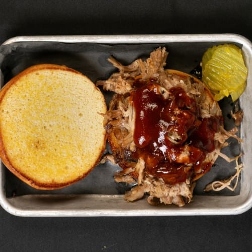 Pulled Pork Sandwich.