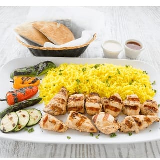Chicken Breast Kabab Platter