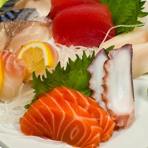 Mixed Sashimi Combo.