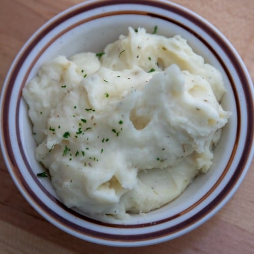 Garlic Mashed Potatoes.